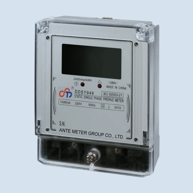 DDSY949單相電子式預(yù)付費電能表